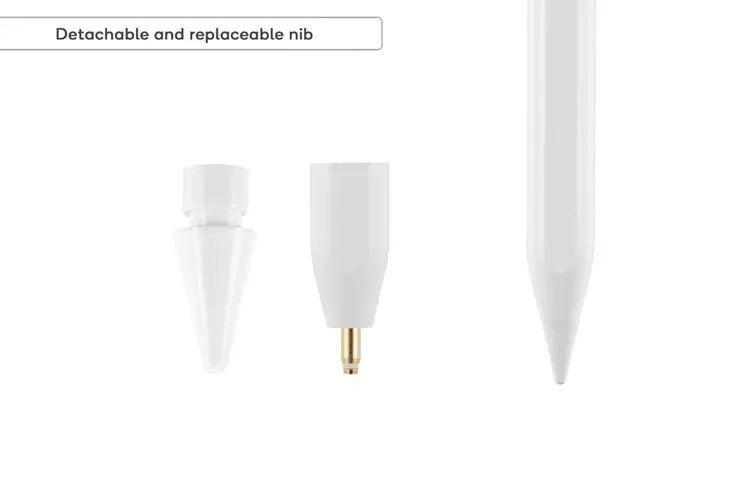 Apple Compatible Pencil Pen with Magnetic Attach and Charging Compatible Bluetooth Stylus Pen for iPad Pen Pro 11 12 9 Air 4 Air 5 2018 2023