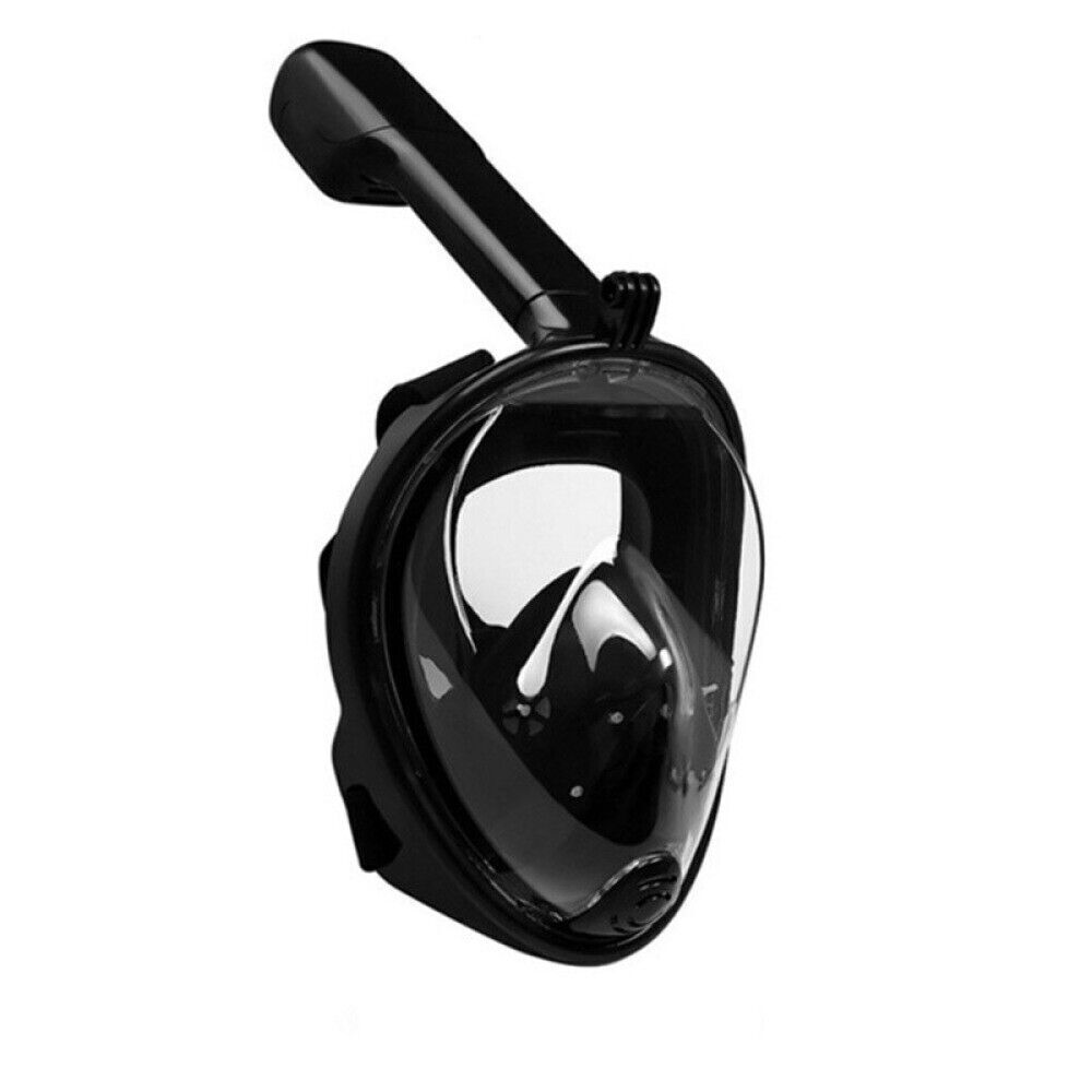 Adult Full Face Snorkel Mask Diving Mask Snorkel Set Anti-Fog Swimming 180° View