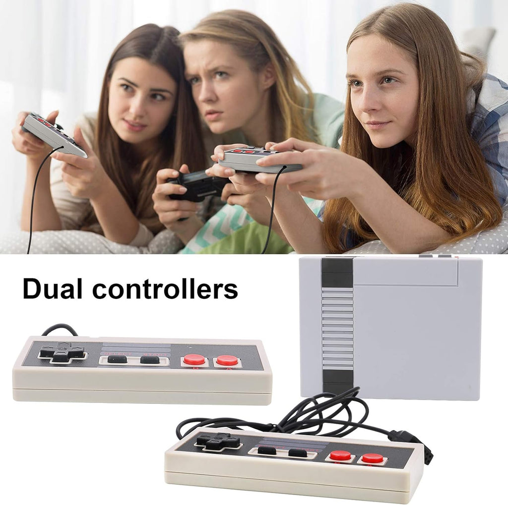 Classic Video Retro Game Console For Kids and Adult, Aussie Edition Game Console, Classic Mini Console Built-in with 620 Classic Retro Games With 2 Controllers Console for Christmas / Birthday / Thanksgiving / Valentine Gift