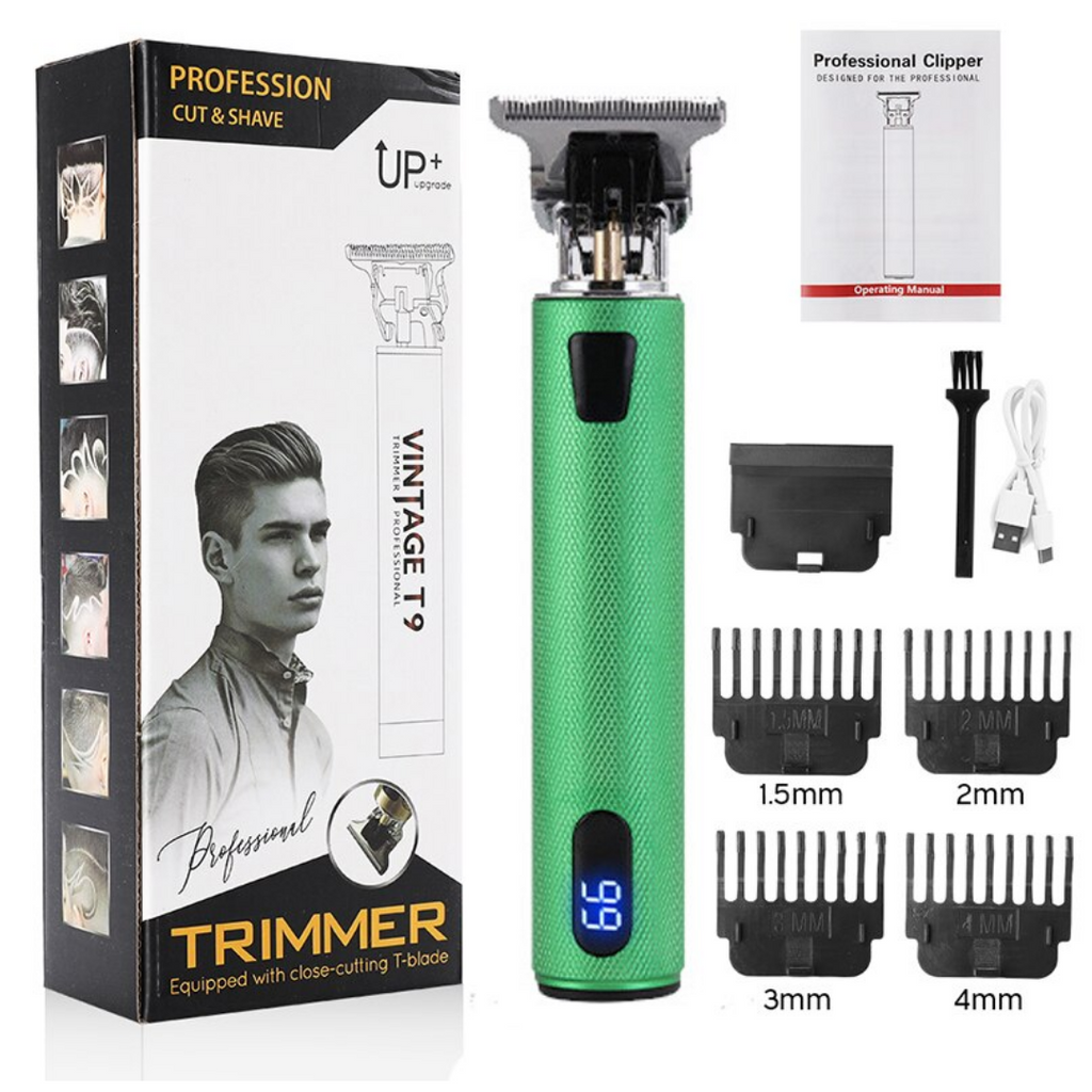 Professional Cordless Rechargeable T-Blade Hair Clipper