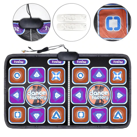 Double User Non Slip Dancing and Gaming Mat With Remote Control HDMI