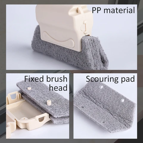 Window Frame Door Groove and Kitchen Decontamination Pad