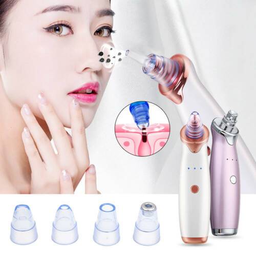 Blackhead & Pores Vacuum Cleaner Remover Electric Vacuum Pore Cleaner Blackhead Remover Acne Facial Suction Machine