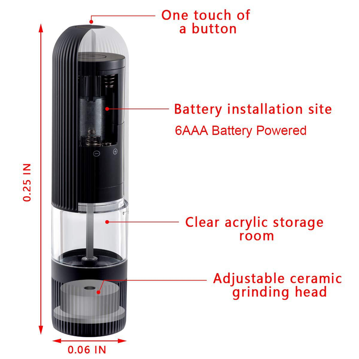 Electric Salt and Pepper Grinder