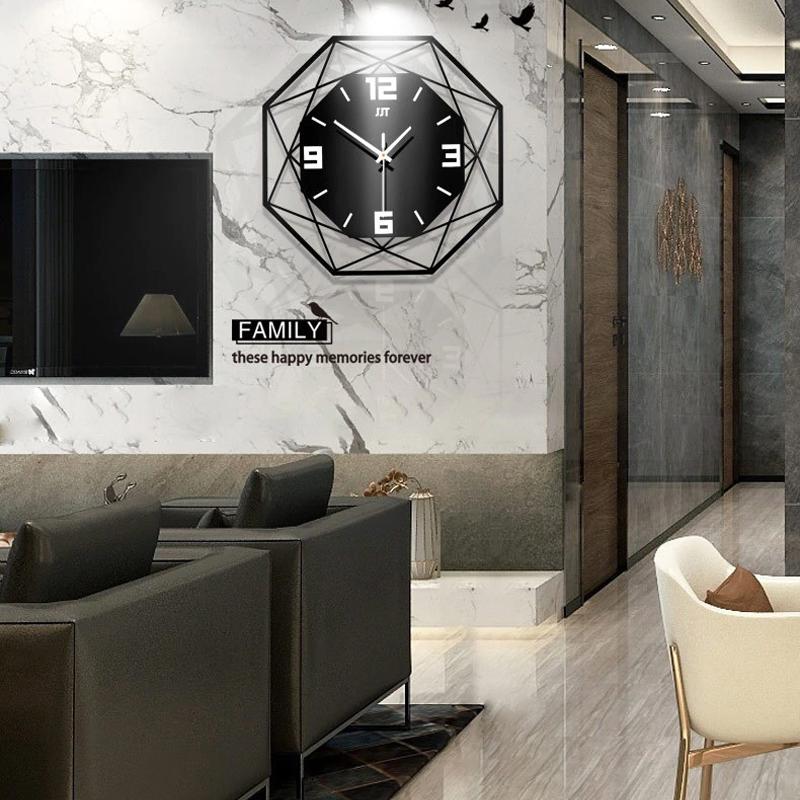 Geometric Wall Clock