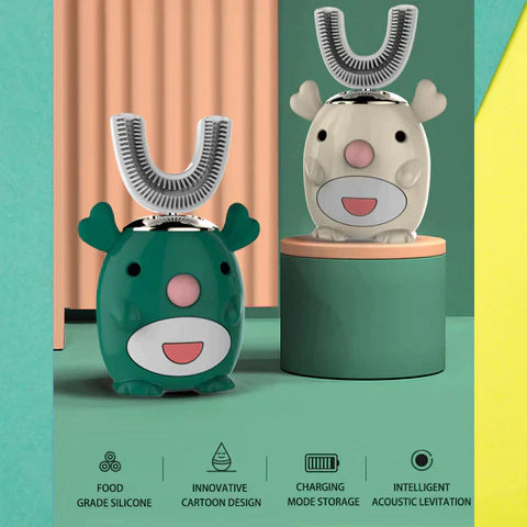 Ultrasonic U-Shaped Toothbrush  For Kids