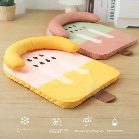 Cooling Mat For Pets - Breathable and Washable Pet Pad