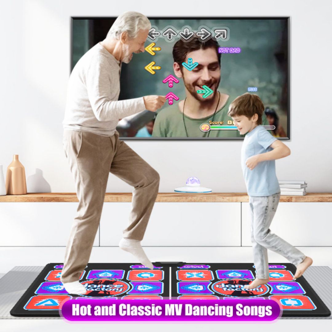 Double User Non Slip Dancing and Gaming Mat With Remote Control HDMI