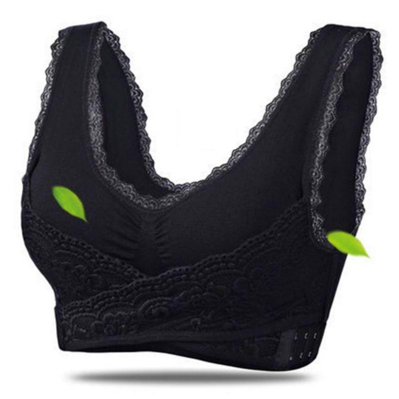 Anti Sagging Comfort Lift Up Bra Wireless Shockproof Sports Support Fitness Vest Bras Breathable Underwear Crotch Back Corset Bra