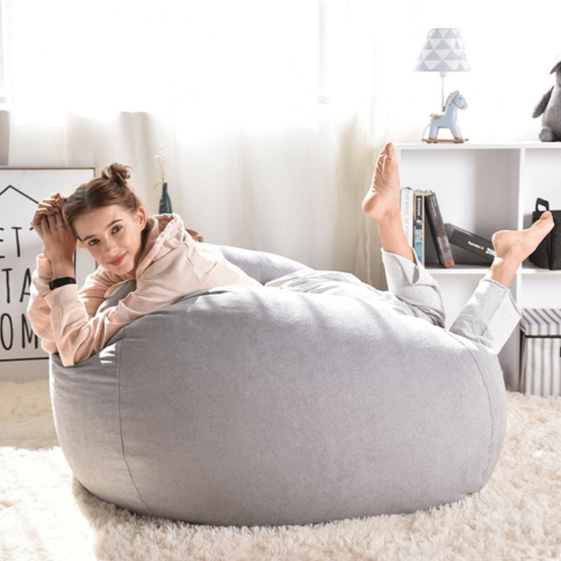 Soft Giant Bean Bag Chair For Kids And Adults (No filling)