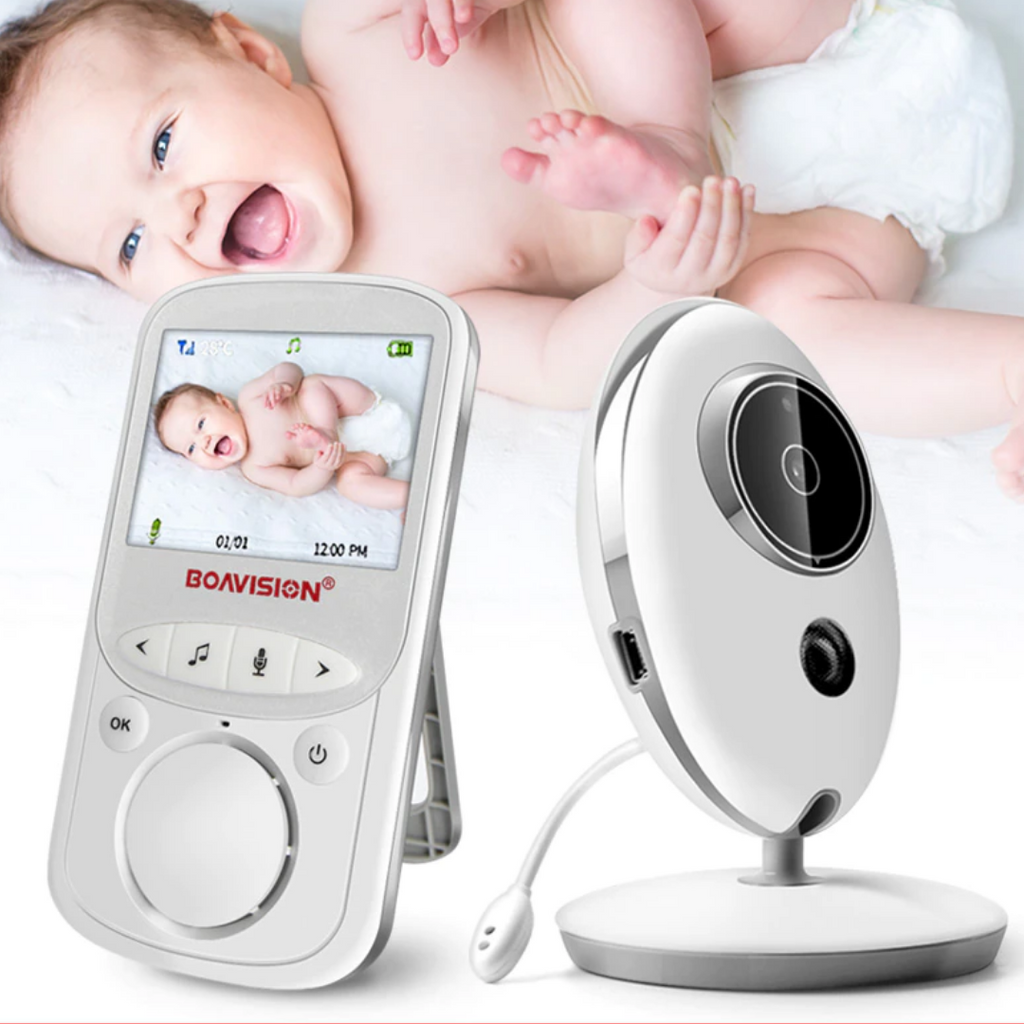 Wireless LCD Audio Video Music Intercom IR Baby Monitor