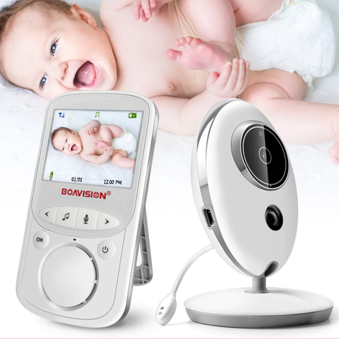 Wireless LCD Audio Video Music Intercom IR Baby Monitor