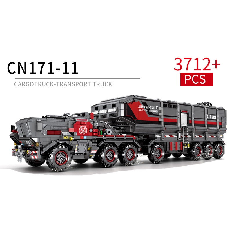 Military Troop Carrier Model Building Blocks