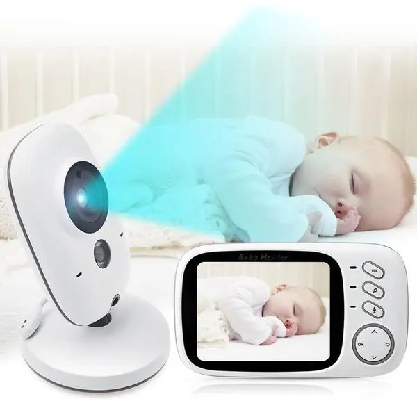 Night Vision 2-Way Video Baby Monitor