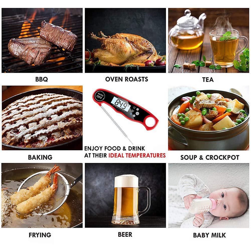 Instant Read Food Digital Thermometer Kitchen Accessories Cooking Gadgets New Teechnology 2022 Cooking Thermometer Digital Accurate Results Best Cooking Thermometer