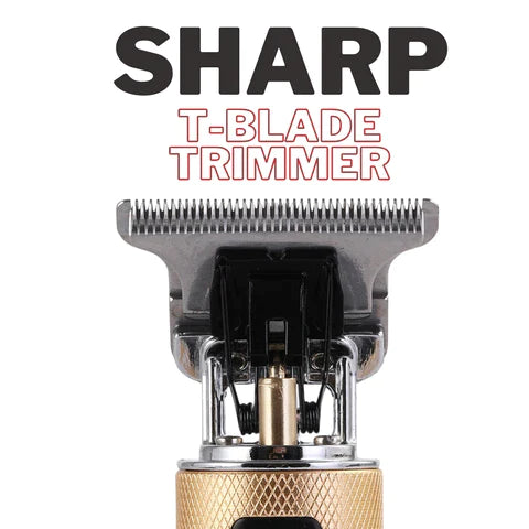 Professional Cordless Rechargeable T-Blade Hair Clipper