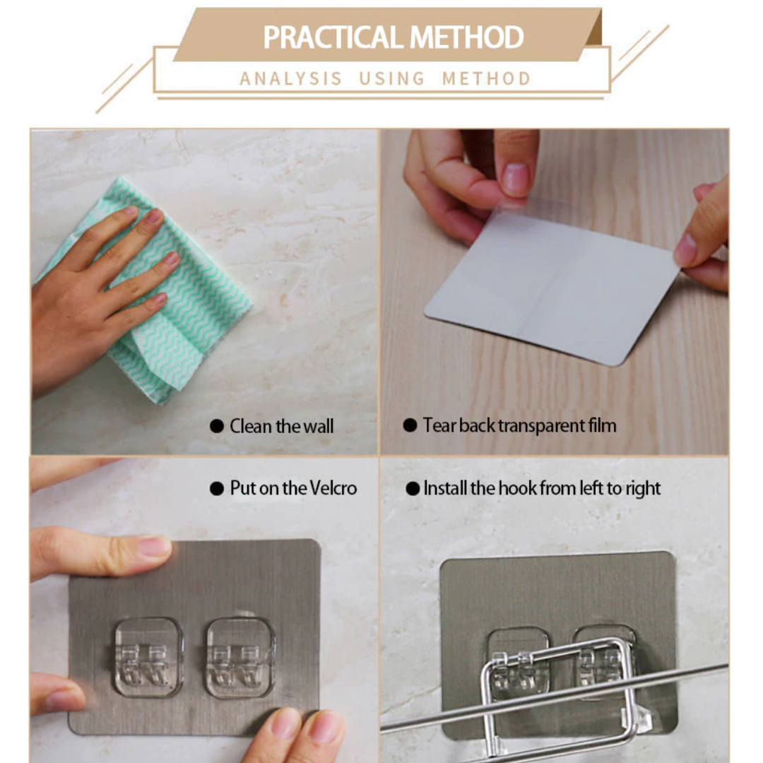 Hanging Stainless Steel Paper Towel Holder
