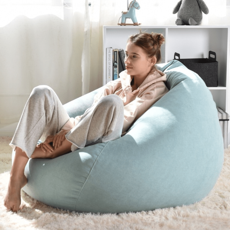 Soft Giant Bean Bag Chair For Kids And Adults (No filling)