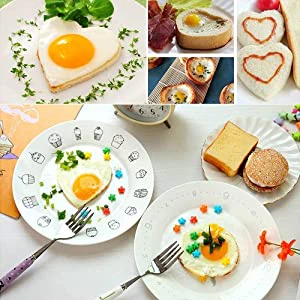 5 pcs Stainless Steel Fried Egg Shaper