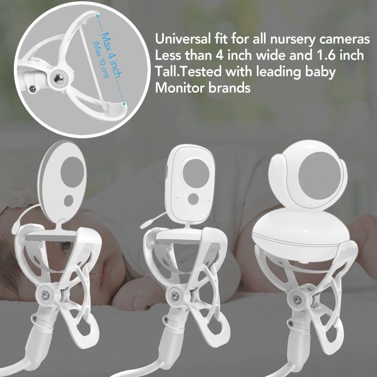 360° Flexible Baby Monitor Holder