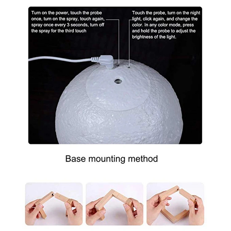 Moon Lamp Air Humidifier & Diffuser
