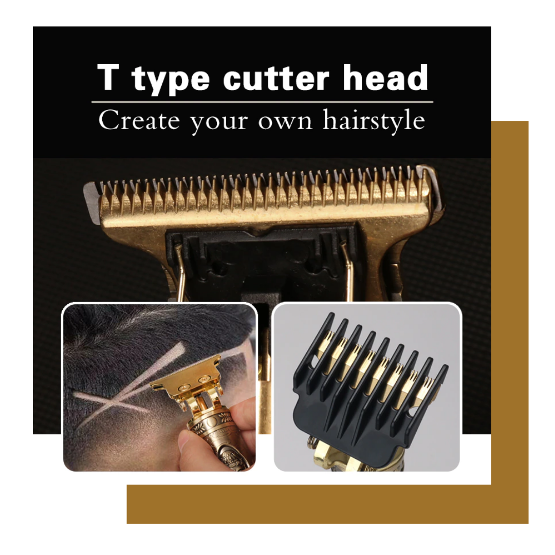 Rechargeable Hair Clippers & Beard Trimmer Set