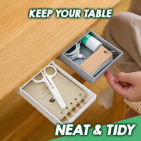 Under Desk Organizer Drawer For Storage