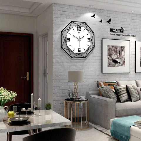 Geometric Wall Clock