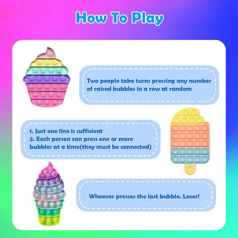 Classic Sweets Pop Fidget Toys