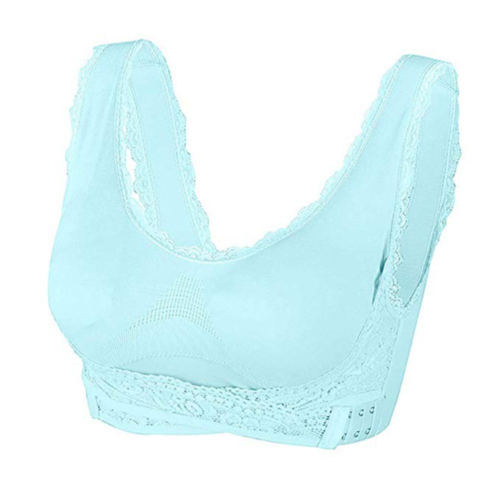 Anti Sagging Comfort Lift Up Bra Wireless Shockproof Sports Support Fitness Vest Bras Breathable Underwear Crotch Back Corset Bra