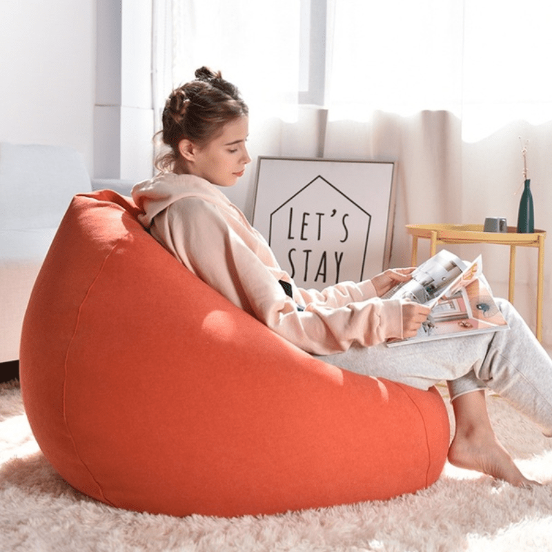 Soft Giant Bean Bag Chair For Kids And Adults (No filling)