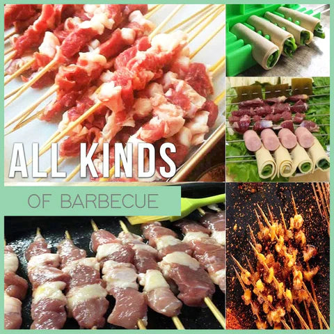 Multi-Functional Rapid Barbecue Skewer Tool