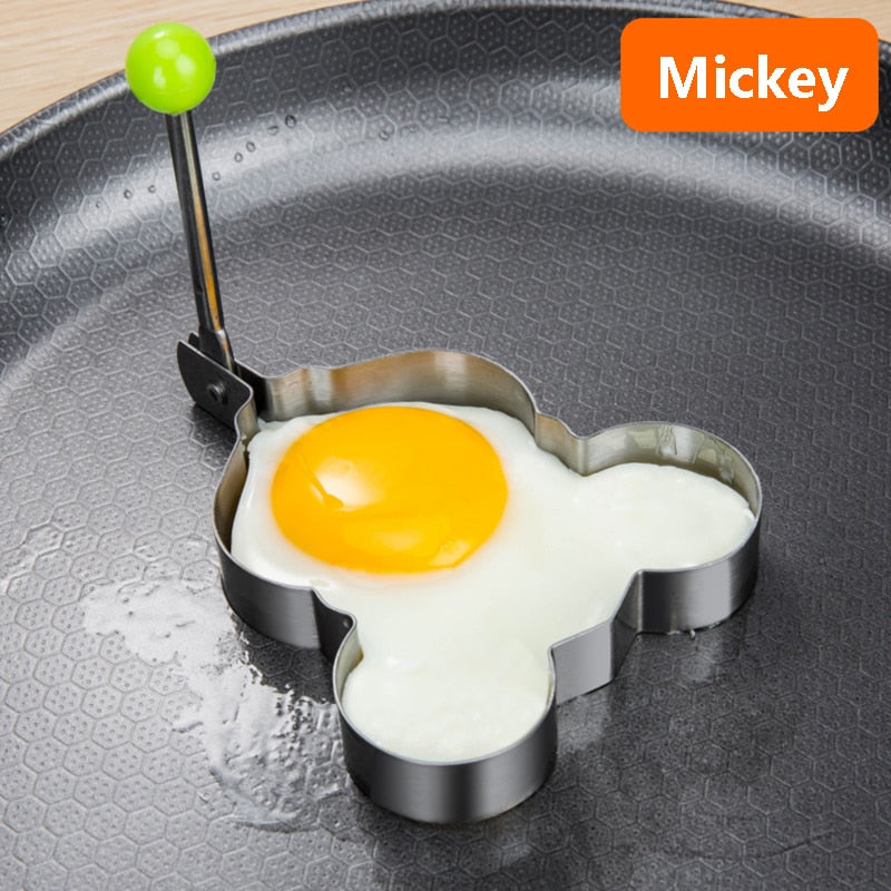 Creative 5 Style Fried Egg Pancake Omellette Shaper Mold