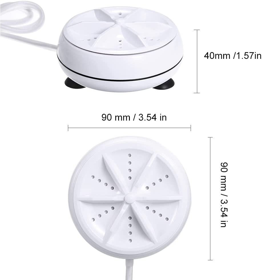 Mini Portable Ultrasonic Washing Machine