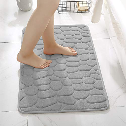 Water Absorbent & Non-Slip Bathroom Floor Mat