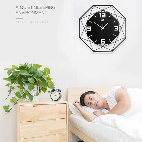 Geometric Wall Clock