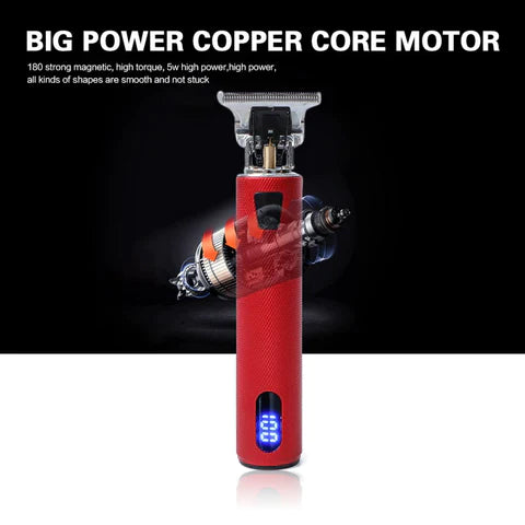 Professional Cordless Rechargeable T-Blade Hair Clipper