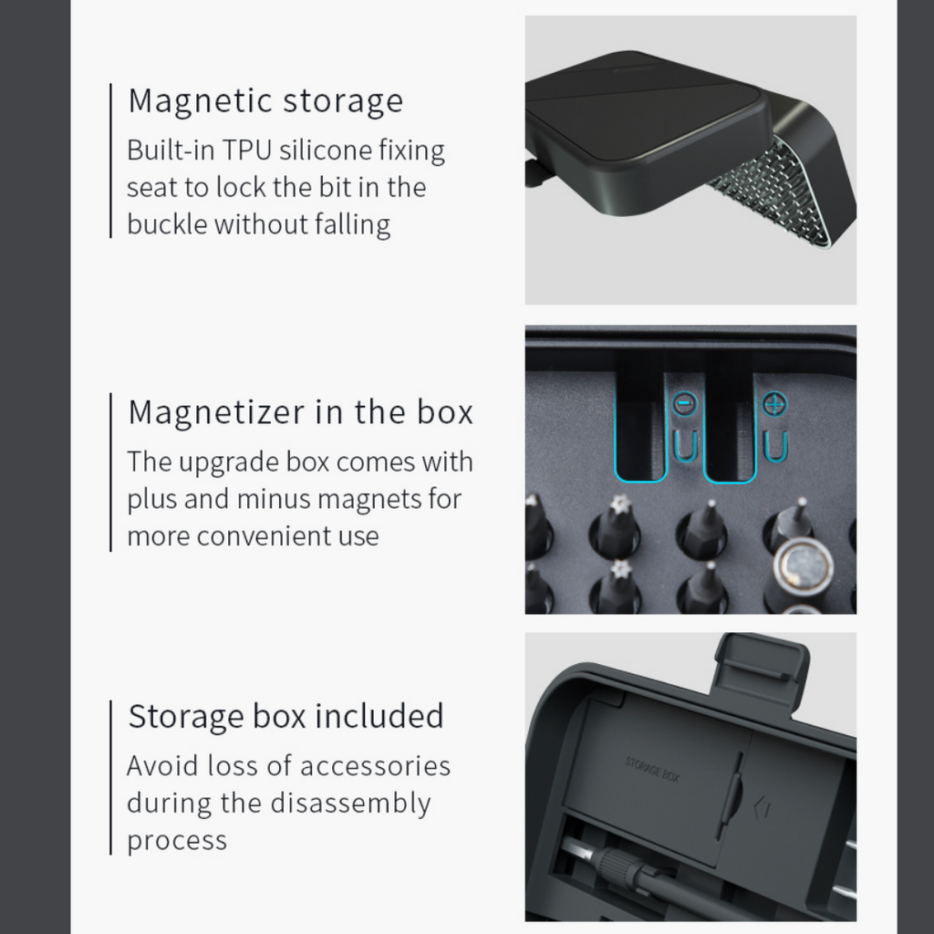 Professional 122 in 1 Magnetic Set