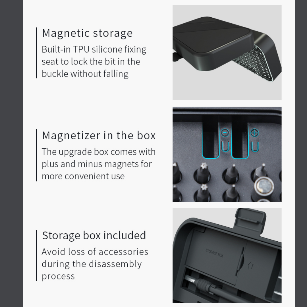 Professional 122 in 1 Magnetic Set