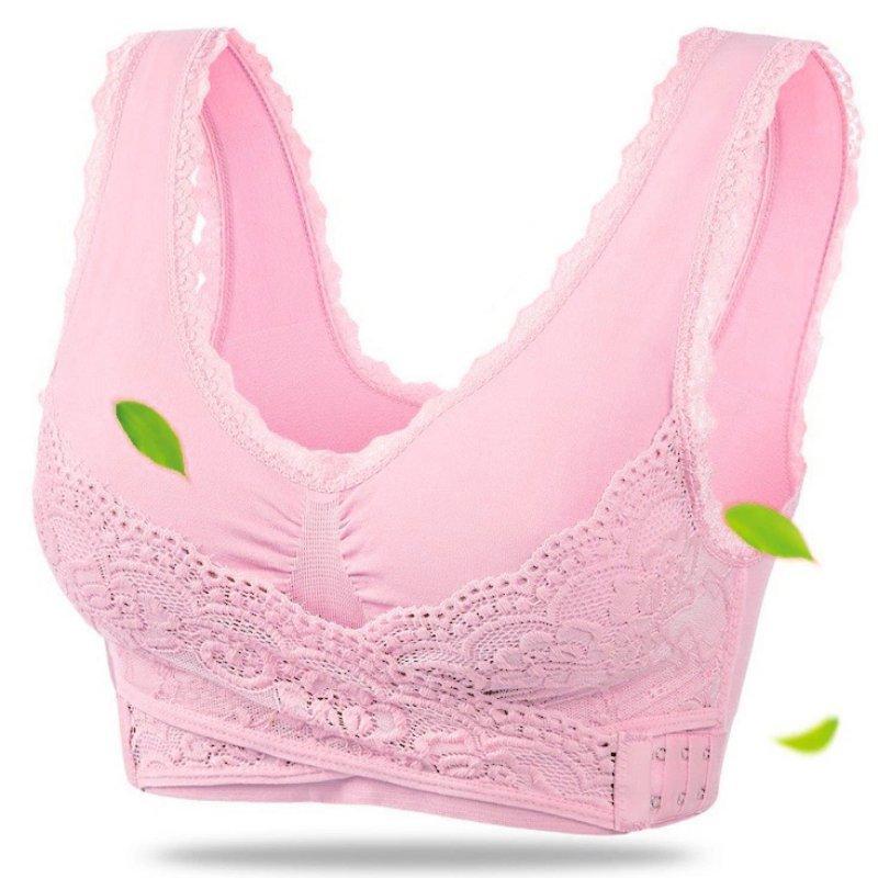 Anti Sagging Comfort Lift Up Bra Wireless Shockproof Sports Support Fitness Vest Bras Breathable Underwear Crotch Back Corset Bra