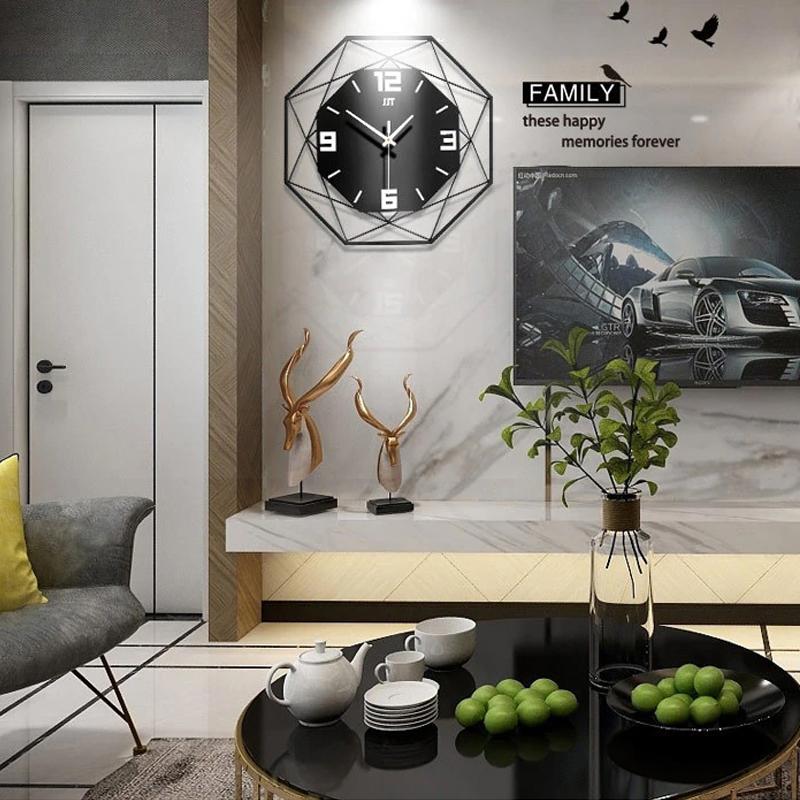Geometric Wall Clock