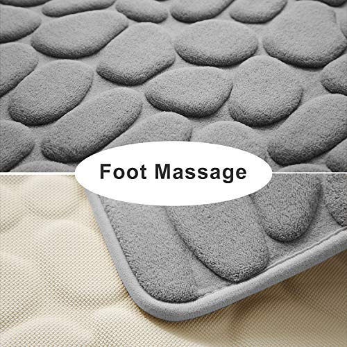 Water Absorbent & Non-Slip Bathroom Floor Mat