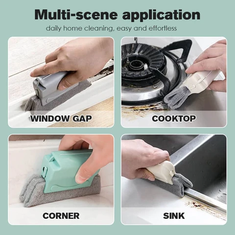 Window Frame Door Groove and Kitchen Decontamination Pad