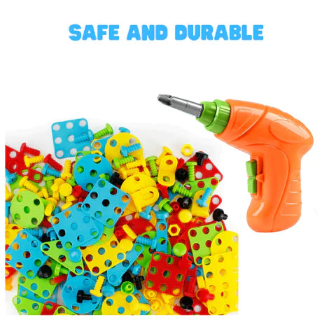 Drilling Screw 3D Creative Mosaic Puzzle Toys For Kids