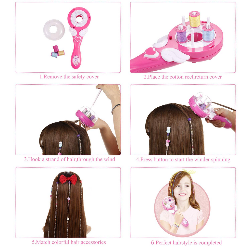 DIY Automatic Hair Styling Braider