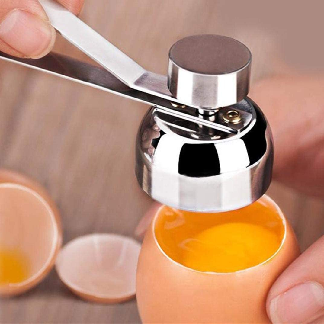 New Practical Stainless Steel Egg Shell Opener