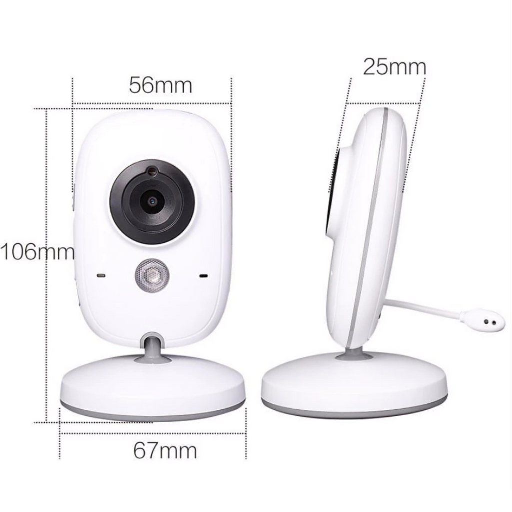 3.2 inch LCD 2 Way Audio IR Night Vision Baby Monitor