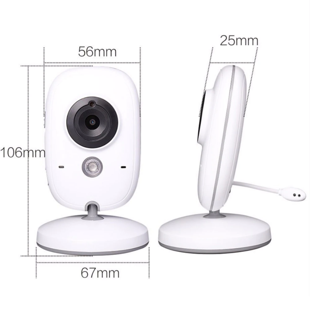 3.2 inch LCD 2 Way Audio IR Night Vision Baby Monitor