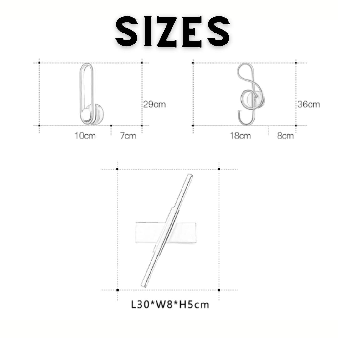 Modern Minimalist Nordic Wall LED Lamp