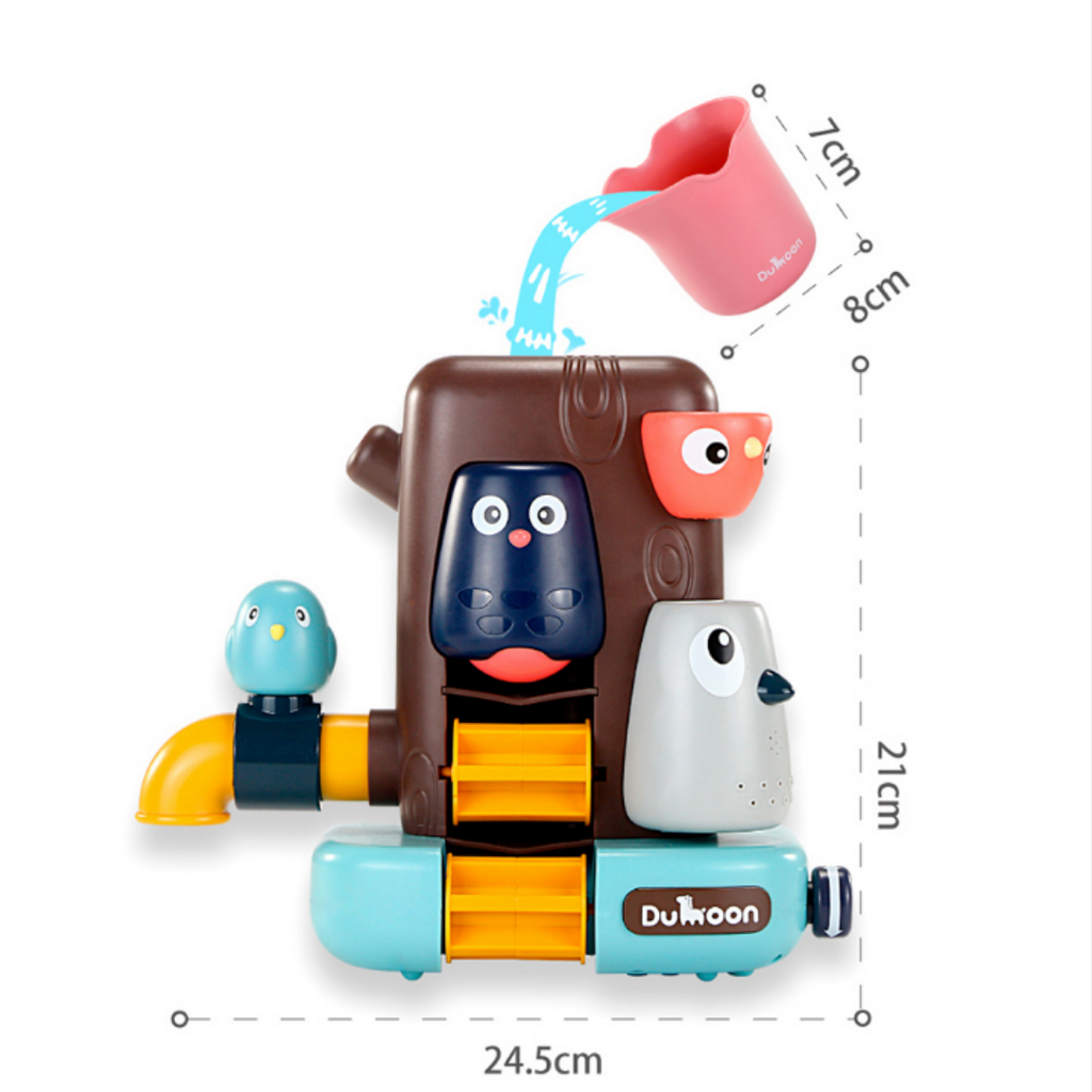 Tree House Shower Toys for Kids - Bath Toys Pipeline Water Spray Shower Game